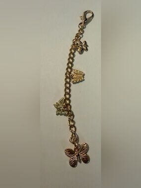 Gold Butterfly Charm - Women Jewelry